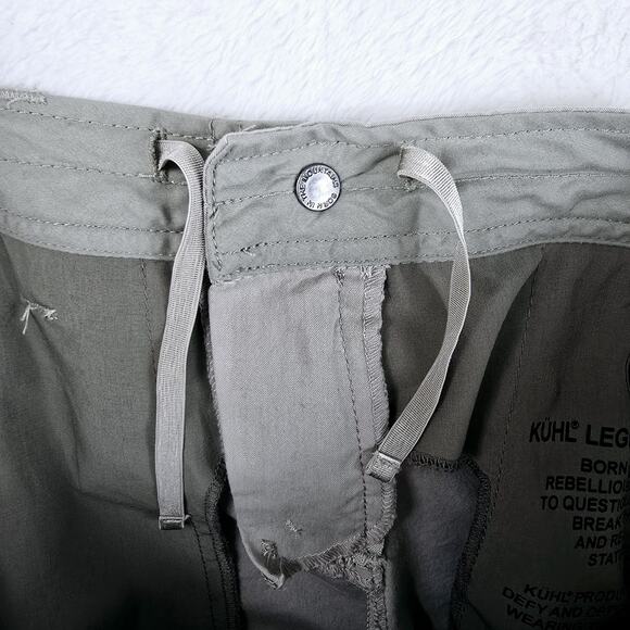 Kuhl Spire Roll Up Pants 8 Short 32x29 Adjustable Gray Stretch Hiking 6279 - Picture 11 of 16